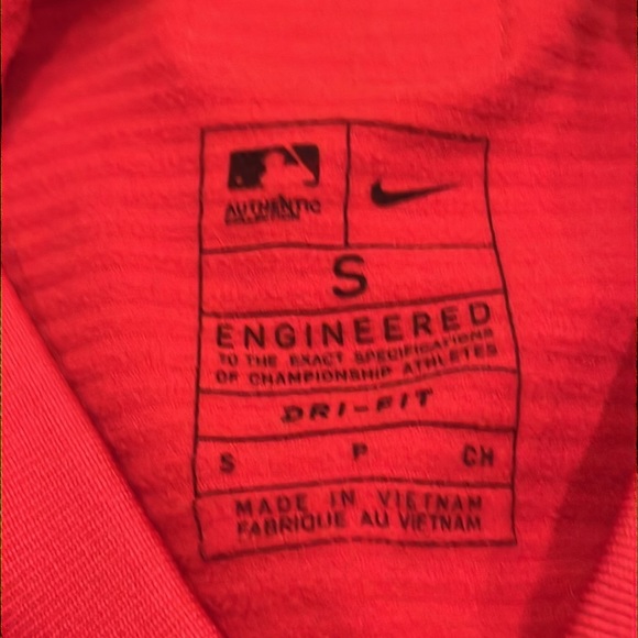 St. Louis Cardinal Nike Issued Pullover Engineered Embroidered Men Size S - Picture 9 of 10